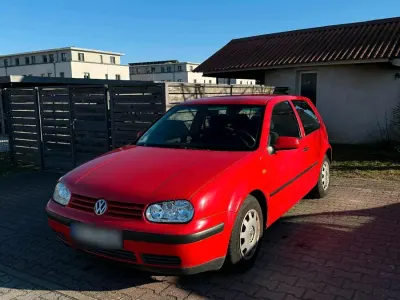 Gebraucht VW Golf IV 75 PS (55 kW) 1998 Rot Kleinwagen