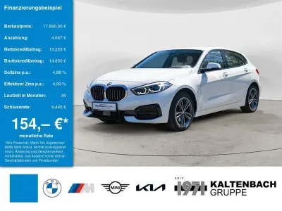 Gebraucht BMW 118 Sport Line 136 PS (100 kW) 2022 Weiß Kleinwagen