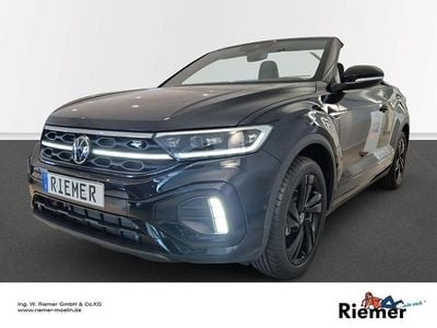 Neu VW T-Roc Cabriolet R-line 150 PS (110 kW) 2025 Schwarz Cabrio
