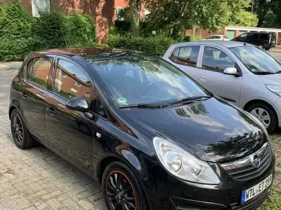 Gebraucht Opel Corsa Edition 75 PS (55 kW) 2012 Schwarz Kleinwagen