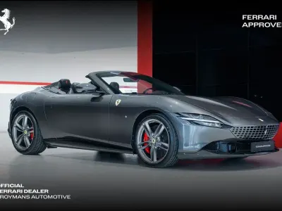Nouă Ferrari Roma 620 CP (456 kW) 2026 Gri Cabrio