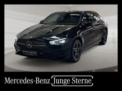 Gebraucht Mercedes CLA250e Shooting Brake AMG 163 PS (119 kW) 2024 Metalliclack kosmosschwarz Kombi
