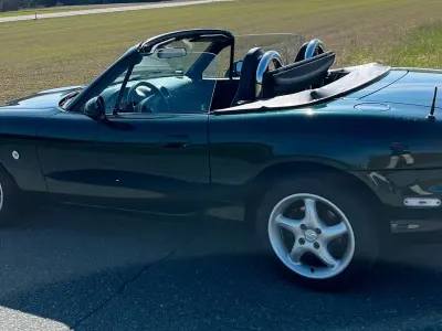 Gebraucht Mazda MX5 110 PS (80 kW) 1998 Grün Cabrio