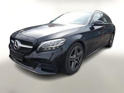 Gebraucht Mercedes C220 AMG line 194 PS (142 kW) 2020 Schwarz