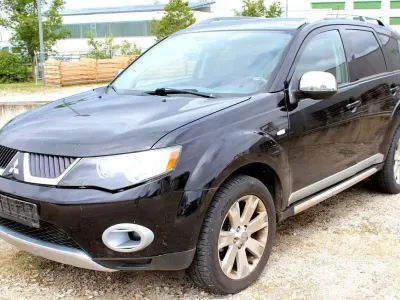 Brugt Mitsubishi Outlander 140 HK (102 kW) 2008 Sort SUV