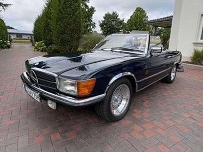 Usata Mercedes SL280 185 CV (136 kW) 1982 Blu Cabrio