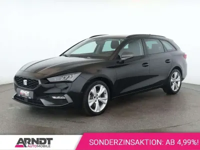Gebraucht Seat Leon FR 150 PS (110 kW) 2024 Midnight schwarz Limousine