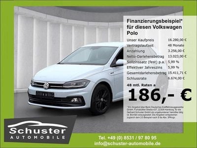 Gebraucht VW Polo R-line 116 PS (85 kW) 2019 Weiß Kleinwagen