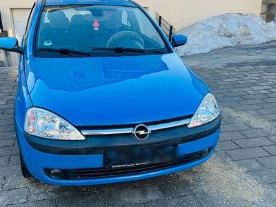 Blau Gebraucht 2003 Opel Corsa Elegance Kleinwagen | 1.900 € (Etwas zu teuer)