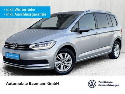 Gebraucht VW Touran Move 150 PS (110 kW) 2023 Silber Van / Kleinbus