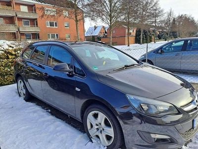 Gebraucht Opel Astra 110 PS (80 kW) 2016 Schwarz Kombi