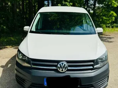 Gebraucht VW Caddy Trendline 102 PS (75 kW) 2018 Weiß Van / Kleinbus