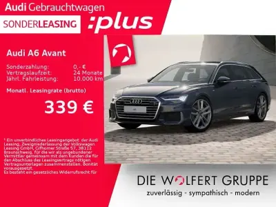 Gebraucht Audi A6 Sport 265 PS (194 kW) 2023 Firmamentblau metallic Kombi