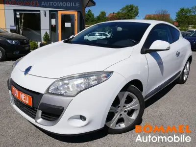 Gebraucht Renault Mégane Coupé 131 PS (96 kW) 2010 Gletscherweiß Coupé