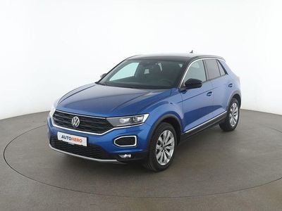 Blau Gebraucht 2021 VW T-Roc Sportline SUV | 22.060 € (Fairer Preis)