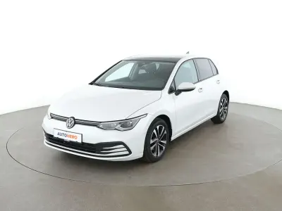 Gebraucht VW Golf VIII United 2021 Weiß Limousine