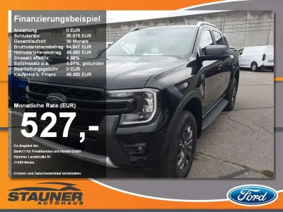 Neu Ford Ranger Wildtrack 205 PS (150 kW) 2026 Agateblack Pickup