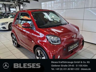 gebraucht Smart ForTwo Electric Drive EQ Exlusive cabrio 22kW+Navi+RüKam+PDC+LED+SHZ+All