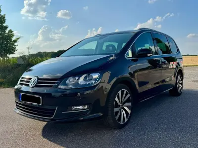 Gebraucht VW Sharan Highline 184 PS (135 kW) 2015 Schwarz Van / Kleinbus