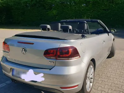 Gebraucht VW Golf Cabriolet 122 PS (89 kW) 2012 Grau Cabrio