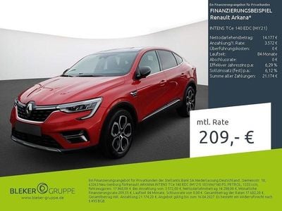 Begagnad Renault Arkana Intens 140 HK (102 kW) 2022 Röd SUV