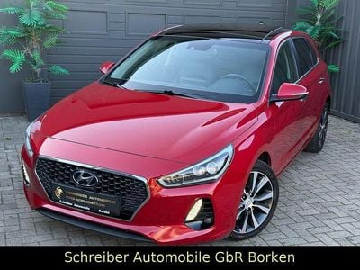 Second-hand Hyundai i30 Premium 136 CP (100 kW) 2018 Roșu Berlinǎ