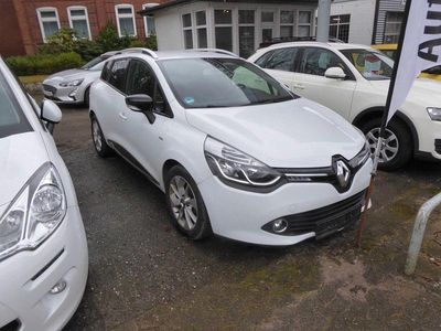 Gebraucht Renault Clio GrandTour LIMITED 118 PS (86 kW) 2015 Weiß Kombi