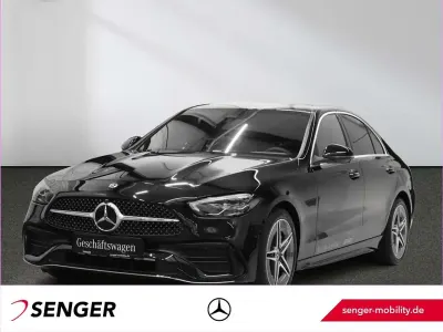 Gebraucht Mercedes C200 AMG 163 PS (119 kW) 2025 Lack obsidianschwarz Limousine