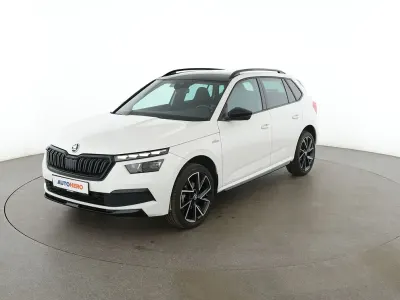 Gebraucht Skoda Kamiq Monte Carlo 95 PS (69 kW) 2020 Weiß SUV