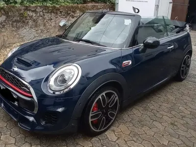 Brugt Mini John Cooper Works Cabriolet Sport 231 HK (169 kW) 2017 Blå Cabriolet