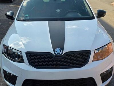Gebraucht Skoda Octavia RS 184 PS (135 kW) 2014 Weiß Kleinwagen