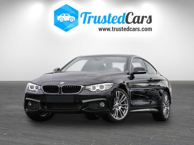 gebraucht BMW 420 d Coupé M Sport NAVI Xenon 19 Zoll Mischbereifu