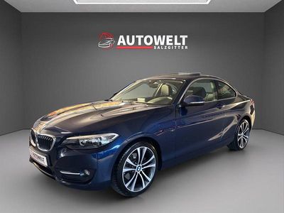 Blau Gebraucht 2015 BMW 220 Sport Line Coupé | 16.800 € (Fairer Preis)