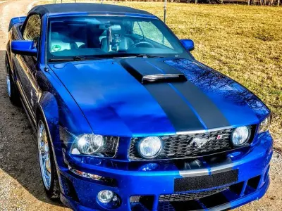 Gebraucht Ford Mustang GT 305 PS (224 kW) 2005 Blau Cabrio