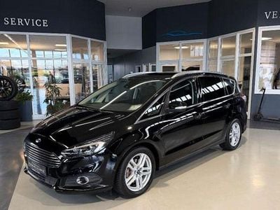 Gebraucht Ford S-MAX Titanium 150 PS (110 kW) 2018 Schwarz Van / Kleinbus