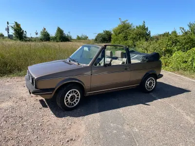 Gebraucht VW Golf Cabriolet 75 PS (55 kW) 1983 Braun Cabrio