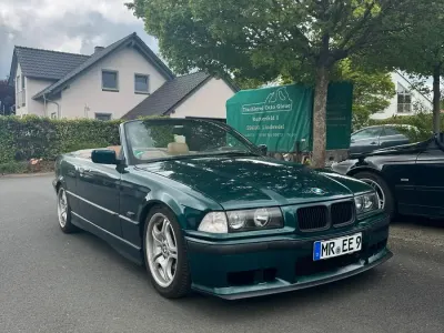 Gebraucht BMW 320 Cabriolet 150 PS (110 kW) 1996 Grün Cabrio