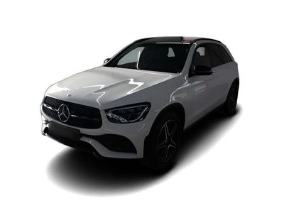 Weiss Gebraucht 2020 Mercedes GLC200 AMG SUV | 42.349 € (Teuer)