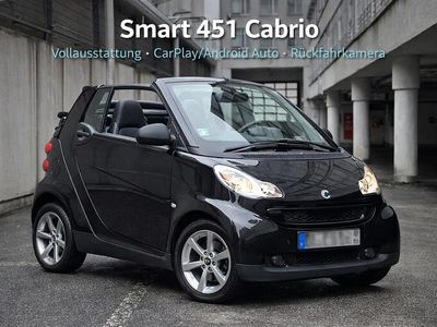 Gebraucht Smart ForTwo Cabrio 85 PS (62 kW) 2008 Schwarz Cabrio