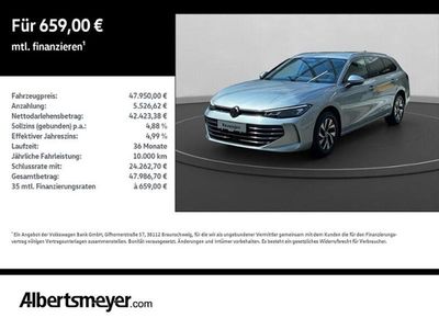 Nuova VW Passat Business 150 CV (110 kW) 2025 Argento Station wagon