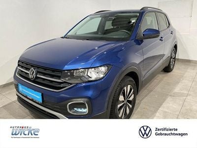 Gebraucht VW T-Cross Move 110 PS (80 kW) 2023 Blau SUV