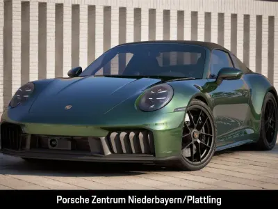 Nuova Porsche 911 Targa 4 541 CV (397 kW) 2026 Verde Cabrio