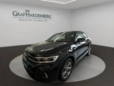 Gebraucht VW T-Roc Cabriolet R-line 150 PS (110 kW) 2025 Schwarz Cabrio