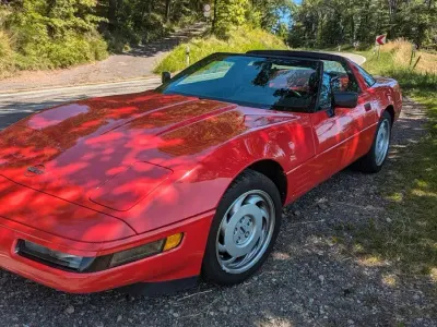 Gebraucht Corvette C4 305 PS (224 kW) 1993 Rot Cabrio