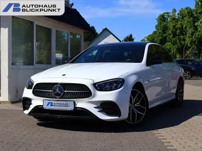 Gebraucht Mercedes E300 AMG 306 PS (225 kW) 2021 Polarweiss Limousine