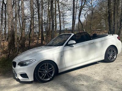 Second-hand BMW 218 136 CP (100 kW) 2015 Alb Cabrio