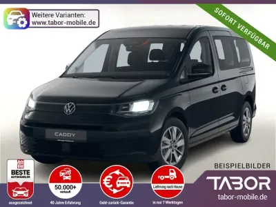 Nowe VW Caddy Maxi Life 122 KM (89 kW) 2025 Czarny Minivan