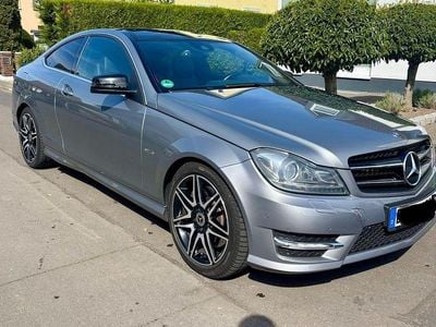 Usata Mercedes C250 204 CV (150 kW) 2013 Grigio Coupé