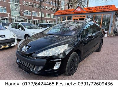 Gebraucht Peugeot 308 SW 109 PS (80 kW) 2010 Schwarz Kombi