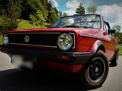 Gebraucht VW Golf Cabriolet 69 PS (50 kW) 1981 Rot Cabrio
